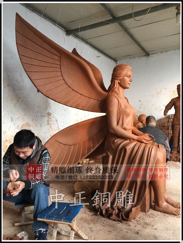 六翼天使銅雕塑.jpg 六翼天使銅雕塑.jpg