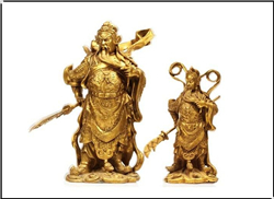 銅關(guān)公雕像 銅關(guān)公雕像