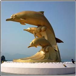 大型海豚雕塑 大型海豚雕塑