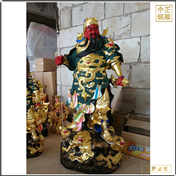 銅雕關公佛像 銅雕關公佛像