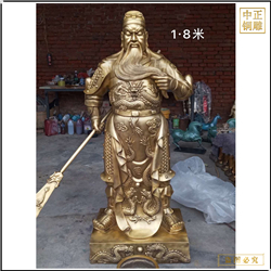 關武帝銅雕鑄造 關武帝銅雕鑄造