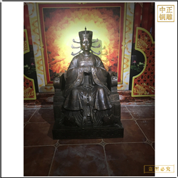 古代后妃人物銅雕塑 古代后妃人物銅雕塑