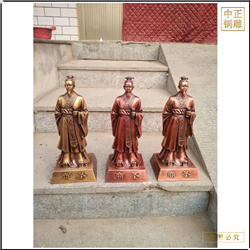 彩繪小型古代人物雕塑擺件 彩繪小型古代人物雕塑擺件