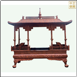鑄銅關公 仿銅香爐雕塑報價