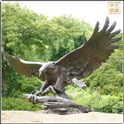 園林廣場(chǎng)雄鷹銅雕塑 園林廣場(chǎng)雄鷹銅雕塑