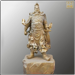 鑄銅關公 黃銅關公像鑄造
