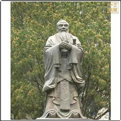 鑄銅關公 室外景觀孔子雕塑