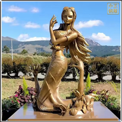 鑄銅關公 大型美女銅雕塑